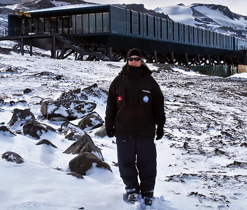 Saltense está em estudo na Antártida em programa de doutoranda 