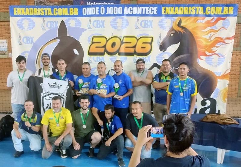 Equipe Saltense de Xadrez segue firme em disputa estadual