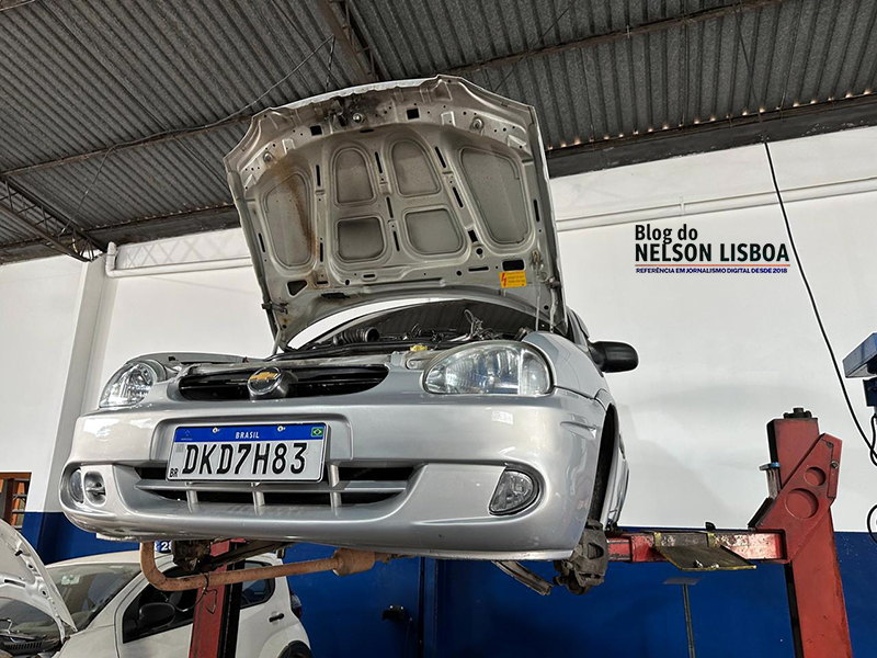 Leia mais sobre o artigo Ladrões furtam corsa de pátio de empresa no Distrito Industrial do Lajeado em Salto