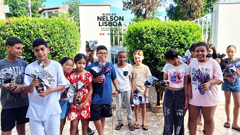 Projeto Gratidão transformou ovos de páscoa em sorrisos em Salto