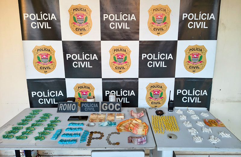 Policiais foram prender menor e encontraram outro homem com droga em Salto