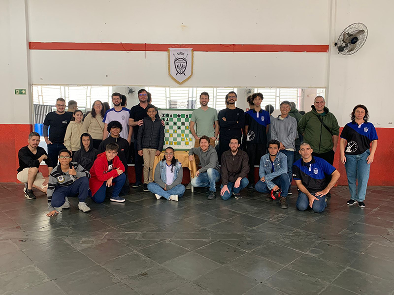 Equipe de Xadrez de Salto disputou liga e treinou no último final de semana