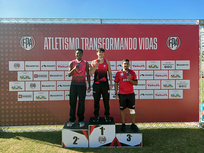 Atletas de Salto do projeto Laurice fazem bom campeonato estadual sub-20