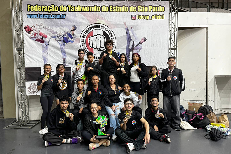 Atletas de Salto trouxeram o troféu de 3° lugar geral por equipe