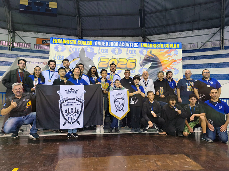 Salto tecebeu no dia 6 seu maior evento de xadrez da história