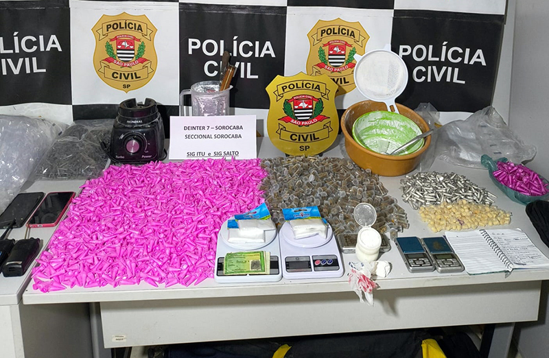 Casa que armazenava drogas em Itu é descoberta em operação da polícia civil