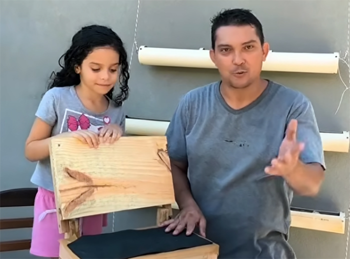 Edir do Melimponário de Salto é especialista em abelhas sem ferrão