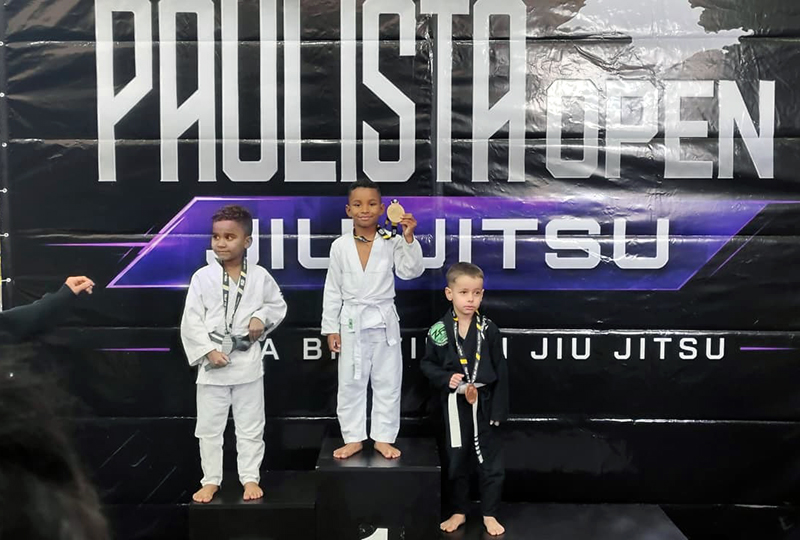 Garoto Saltense é uma aposta no Jiu-Jitsu