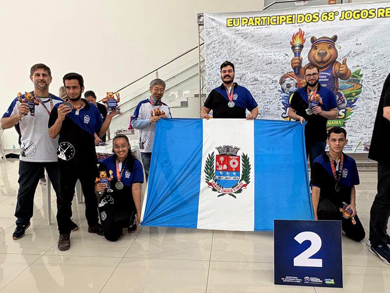 Salto trouxe 20 medalhas dos Jogos Regionais em Santana de Parnaíba