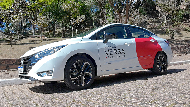 Nissan Versa 2027 você encontra na Nissan Applàuso de Itu