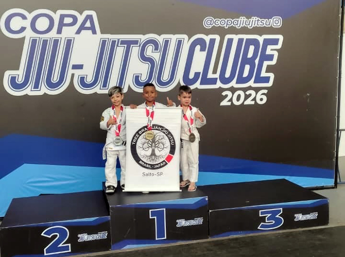 Garoto Saltense é uma aposta no Jiu-Jitsu