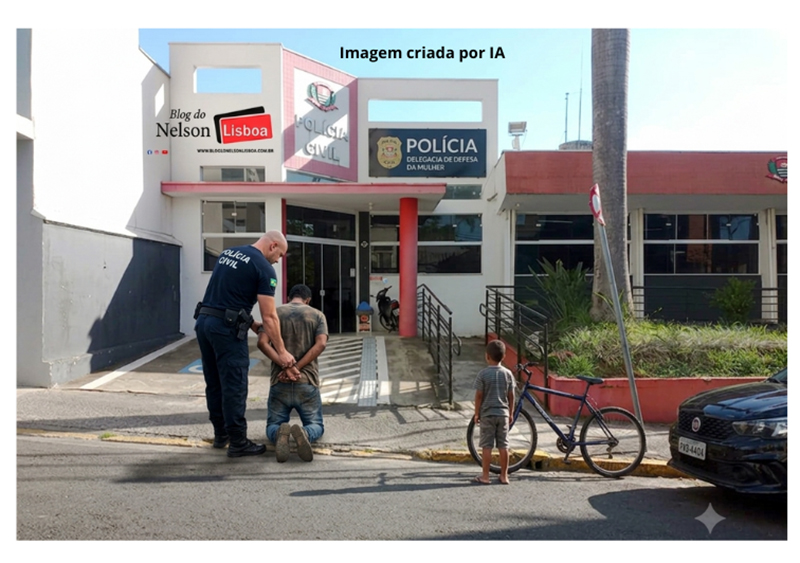 Homem vai à delegacia ameaçar ex-companheira que o denunciava e fica preso