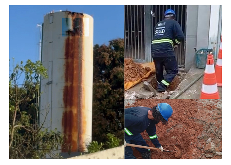 Problemas de abastecimento de água em Salto
