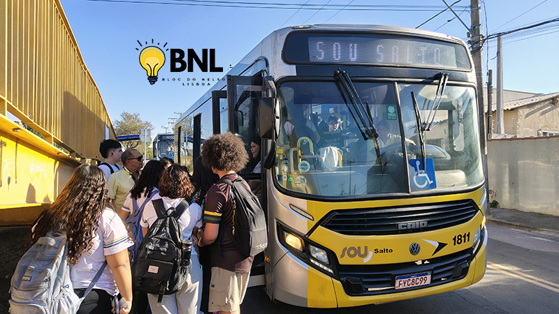 Crianças viajavam amontoadas em ônibus da Sou Salto
