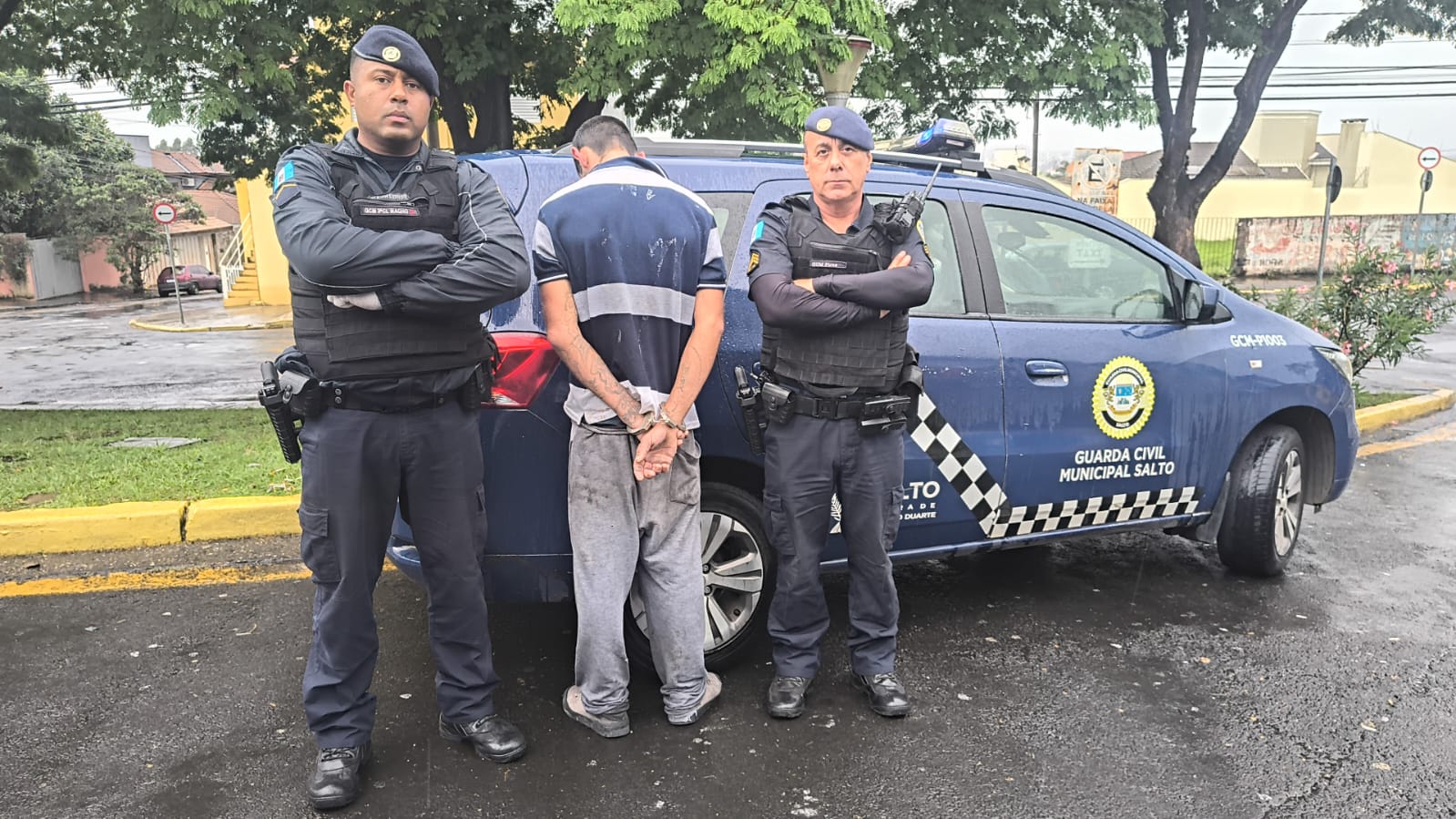 Homem responsável por furtos é preso e itens recuperados pela GCM