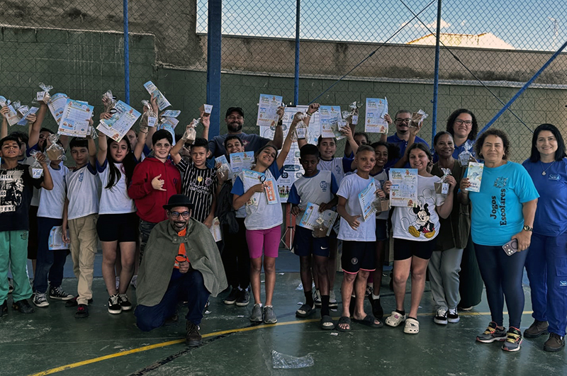 Leia mais sobre o artigo Galerinha do Cemus VII tem aula de educação ambiental e água em Salto