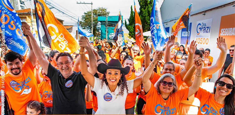 Vereadora Graziela foi a candidata local mais bem votada