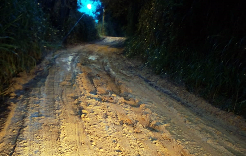 Estrada Rural ou pista de rally: quem mora no Lajeado diz que situação está crítica