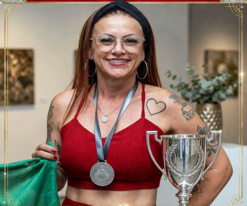 Luciana Nunes é massagista especializada e tem talento reconhecido internacionalmente
