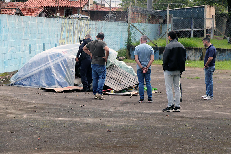 Trabalho de abordagem de pessoas em situação de rua em Salto